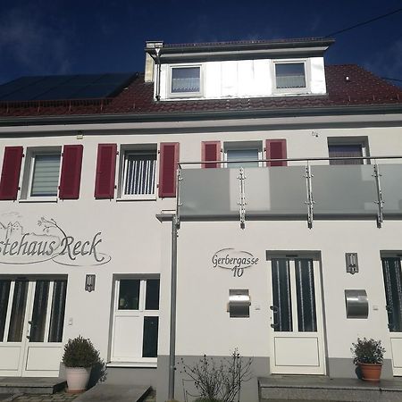 Pension Und Restaurant Reck Aulendorf Esterno foto