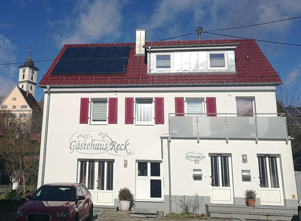Pension Und Restaurant Reck Aulendorf Esterno foto