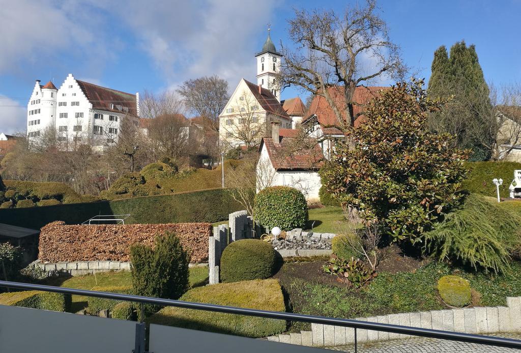 Pension Und Restaurant Reck Aulendorf Esterno foto