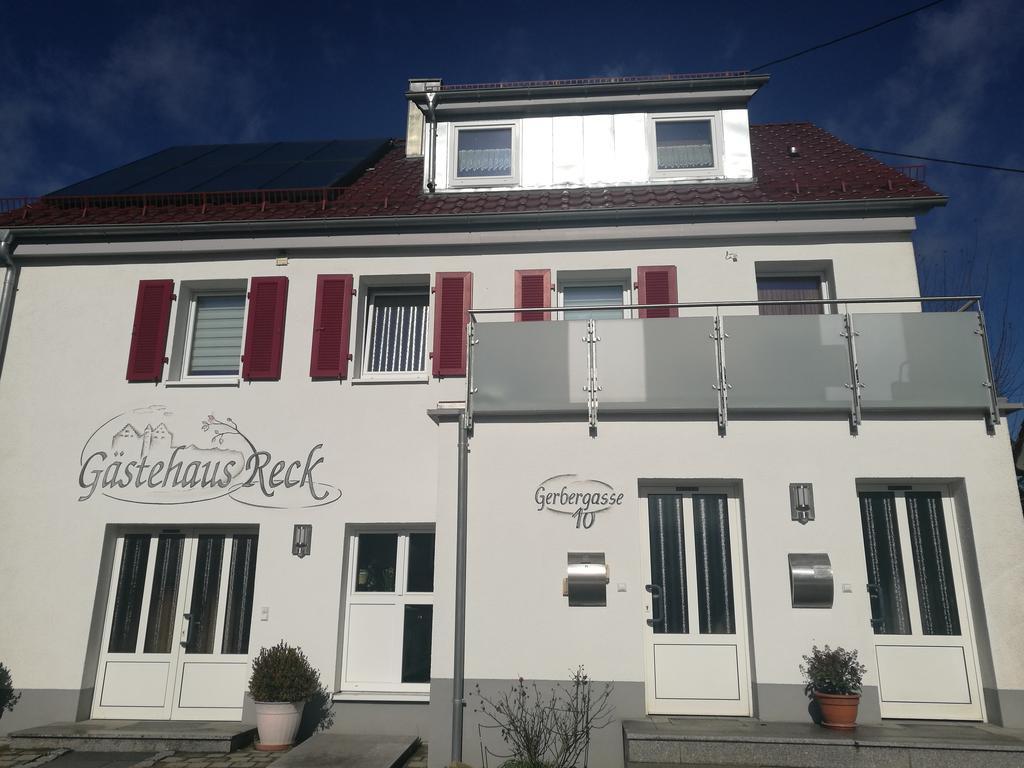 Pension Und Restaurant Reck Aulendorf Esterno foto